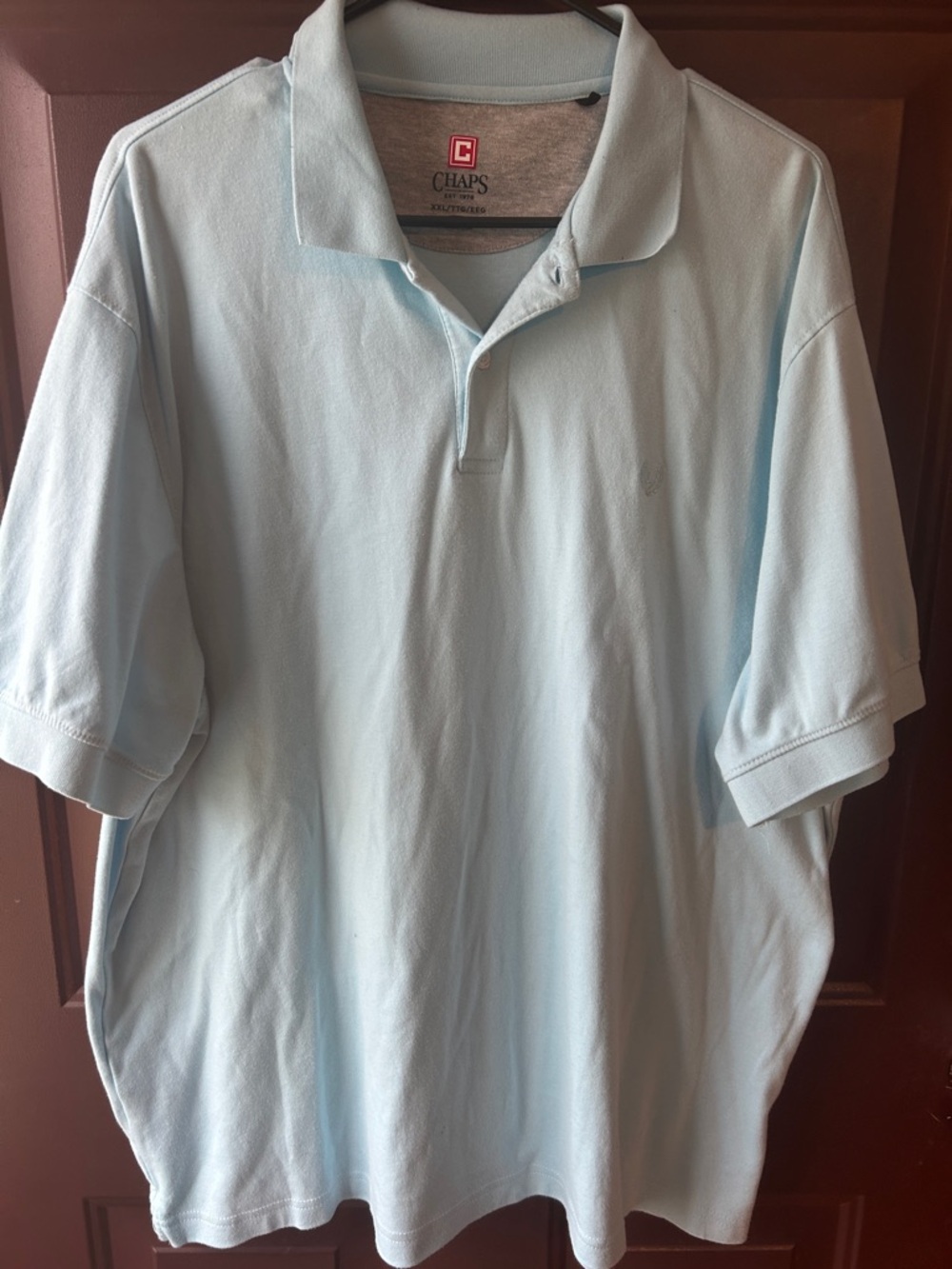 Chaps Light Blue Polo Shirt